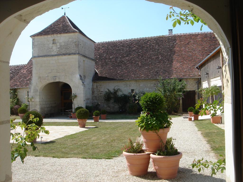 Manoir De La Rousselliere Aparthotel Loches Bagian luar foto